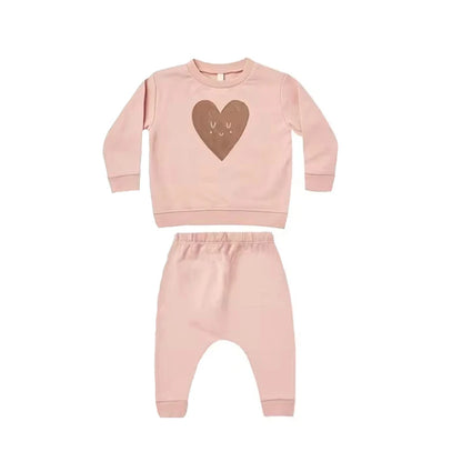 Newborn Baby Clothes Outfits Cute Cartoon Long Sleeve Top + Pants Spring Autumn Toddler Boy Homewear Suits