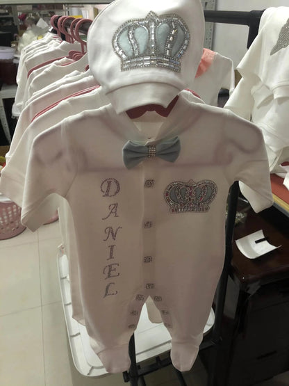 Newborn Boys Romper Clothes Formal Suit 4 Piece Vest Pants and Tie Dresswear Suit Set Welcome Home 40suyi days Celebrity outfit