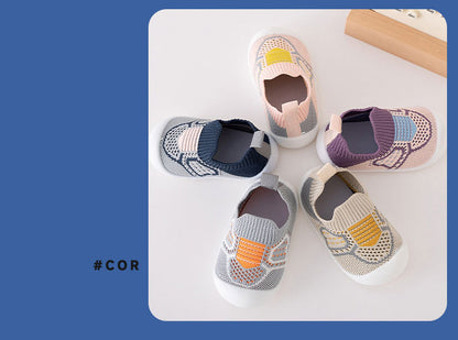 New children's toddler shoes hit spring and autumn casual versatile baby shoes soft sole kick