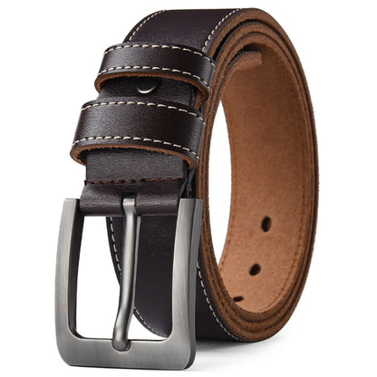 Waist Accessories Retro Men Belt Versatile Classic Casual Belts Durable Leather Belt Daily Wear