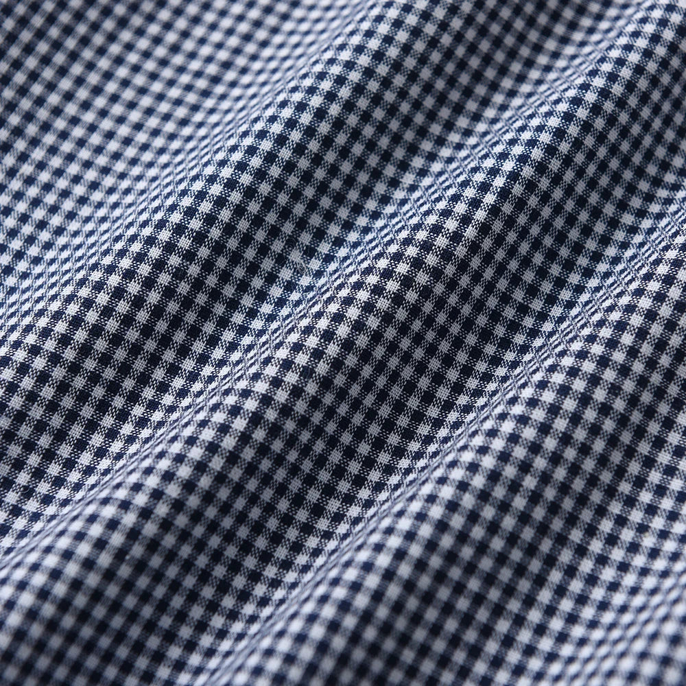 Vintage Dress Girls Kids Boutique Embroidery Square-cut Collar Plaid Dresses Girl Children Seven Sleeves Frocks Casual Clothing
