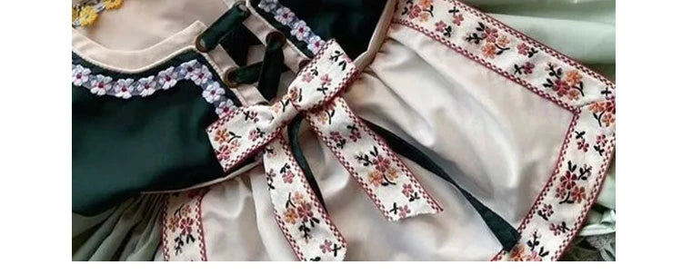 Girl Turkey Princess Lolita's Dress Festliche Kleider Mädchen  Flower Girl Dresses for Weddings Kids Dresses for Girls Eid Dress