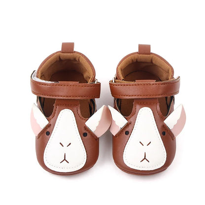 Cute Baby Shoes For Boys Soft Moccasins Shoe Animal pattern cat Baby Girl Sneakers Toddler Boy Newborn Shoes First Walker
