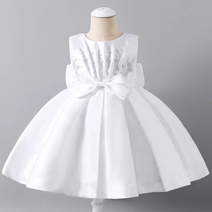 Toddler Baby Girl Party Dresses Infant Birthday Princess Dress Girls Wedding  Gown Children Clothes