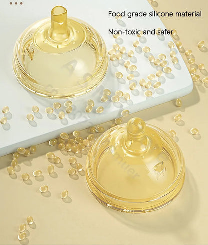 Newborn baby bottle/wide mouth break bottle/nano nipple/drinking nipple/duck nipple/learning drinking cup/big baby bottle