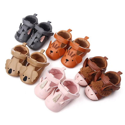 Cute Baby Shoes For Boys Soft Moccasins Shoe Animal pattern cat Baby Girl Sneakers Toddler Boy Newborn Shoes First Walker