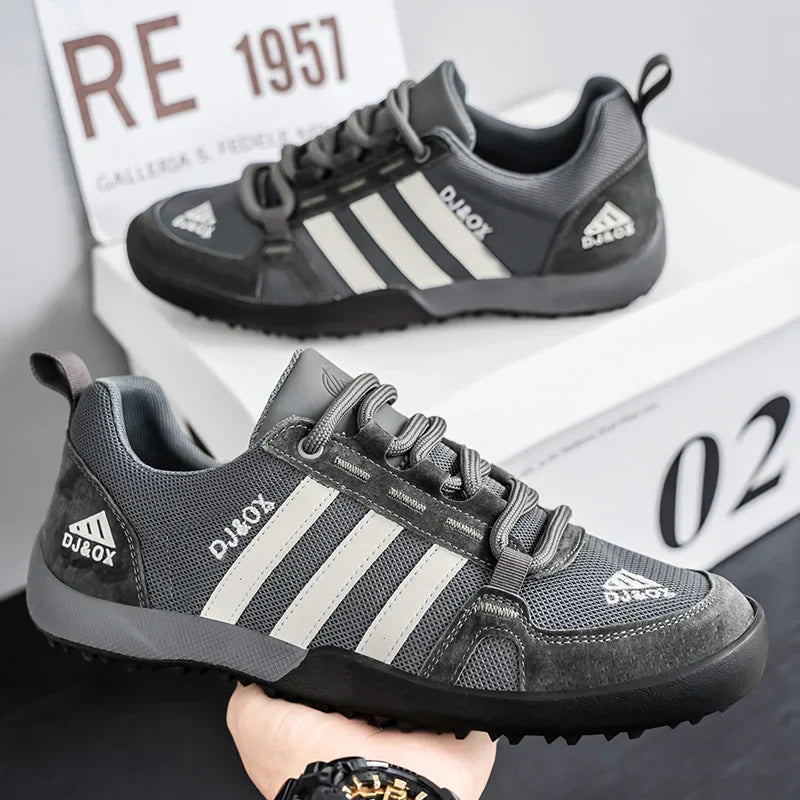 Men's Shoes Fashion Versatile Breathable Board Shoes Thick soled Trendy Casual Shoes (Available)