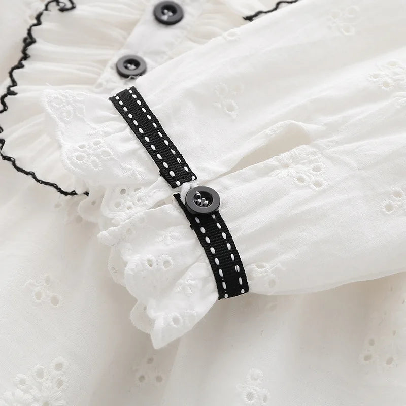 Baby Girl Dress Spring  Autumn Infant Baptismal Dresses Children Birthday Party Fashion Clothing Kids Girls Casual Vestidos