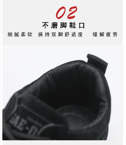 men shoes breathable non slip work shoes for male fashion sneakers outdoor walking flats (Available)