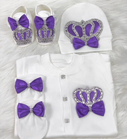 Newborn Boys Romper Clothes Formal Suit 4 Piece Vest Pants and Tie Dresswear Suit Set Welcome Home 40suyi days Celebrity outfit