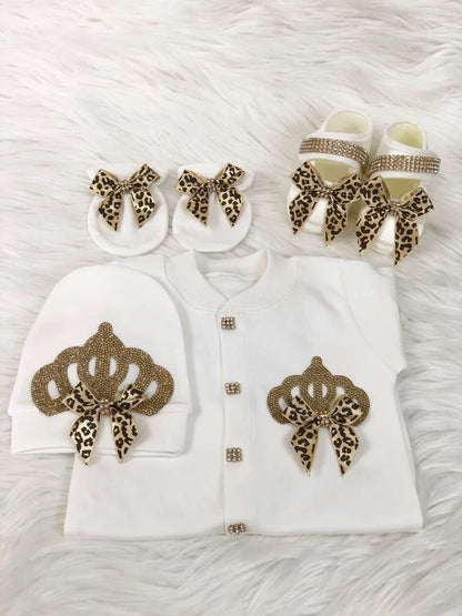 Newborn Boys Romper Clothes Formal Suit 4 Piece Vest Pants and Tie Dresswear Suit Set Welcome Home 40suyi days Celebrity outfit