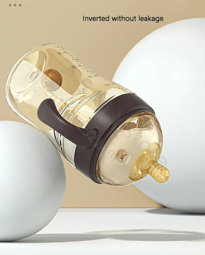 Newborn baby bottle/wide mouth break bottle/nano nipple/drinking nipple/duck nipple/learning drinking cup/big baby bottle