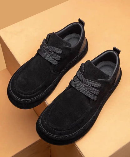 Men's Shoes Are Fashionable Brown Casual Shoes Made of Durable Suede Material Comfortable Walking Shoes Suitable for Daily Wear (Available)