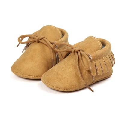 Newborn male baby shoes, soft soled crib shoes, casual anti slip sports shoes, the first walking shoe for 0-18 months old