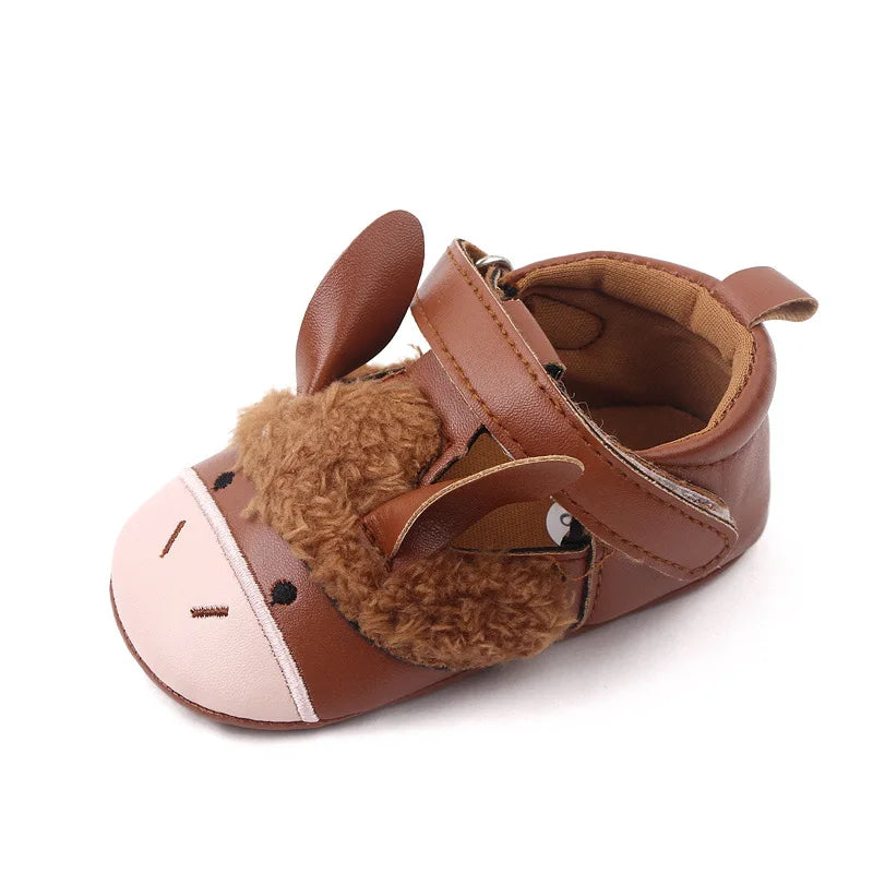 Cute Baby Shoes For Boys Soft Moccasins Shoe Animal pattern cat Baby Girl Sneakers Toddler Boy Newborn Shoes First Walker