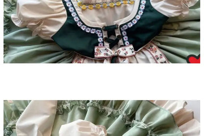 Girl Turkey Princess Lolita's Dress Festliche Kleider Mädchen  Flower Girl Dresses for Weddings Kids Dresses for Girls Eid Dress