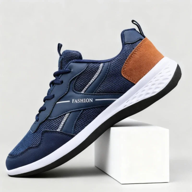 New Shoes for Men Spring Autumn Winter Lace Up Flat Sneakers Tennis Lightweight Comfortable Walking Shoes