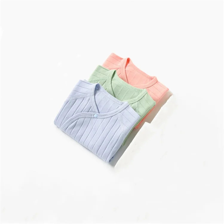 Newborn Baby Girl Boy Romper Cotton Solid Soft Infant Jumpsuit With Cloud Casual Clothes For Girls Boy Spring Autumn 0-6Months