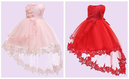 Newborn Clothes Baby Princess Christmas Dresses For Baby Girls Birthday Dress Infant Party Evening Baptism Wedding Gown 0-24M