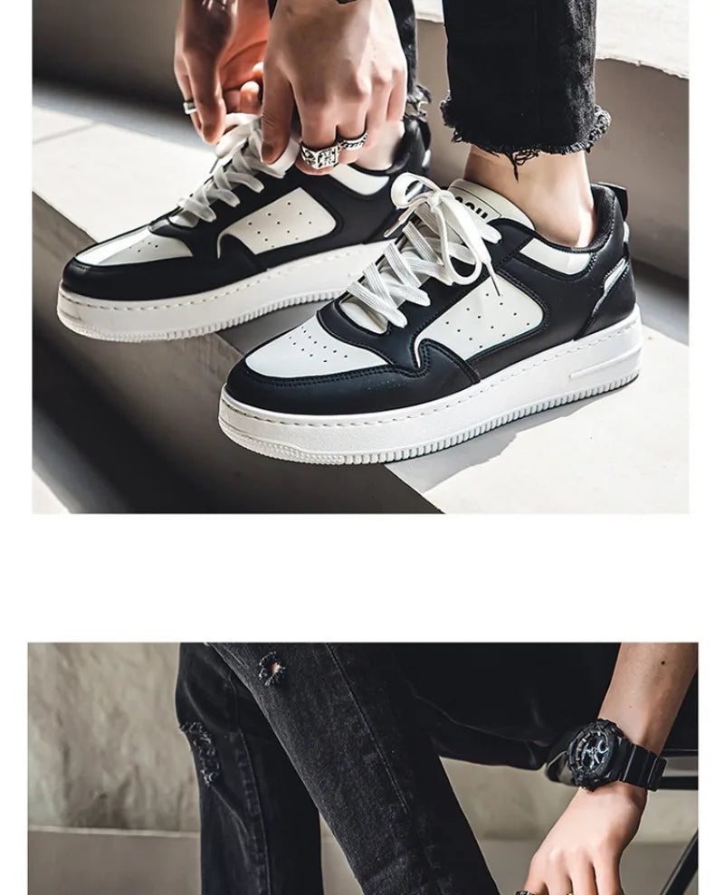 Men's Shoes Classic Black White Sneakers Fashion Tenis Training Shoes for Men Youth Student Sports Running Shoe New Casual Shoes