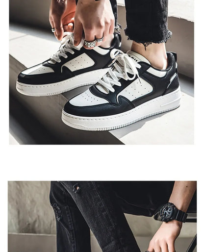 Men's Shoes Classic Black White Sneakers Fashion Tenis Training Shoes for Men Youth Student Sports Running Shoe New Casual Shoes