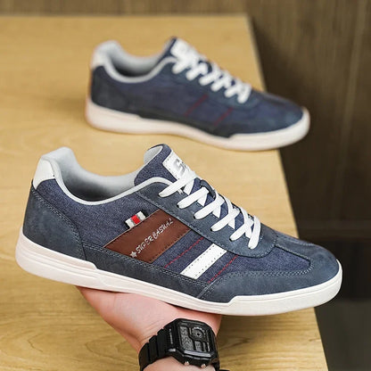 Men Shoes New 2025 Flats Walking Leather Casual Shoes Men Barefoot Wide-toed Shoes Wider Toe Casual Sneakes Large Size 47 48