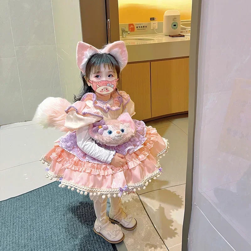 Spanish Girls Dress Baby Girls Party Dress for Kids Girl  Kids Dresses for Girls Prom Dresses Flower Girl Dresses for Weddings