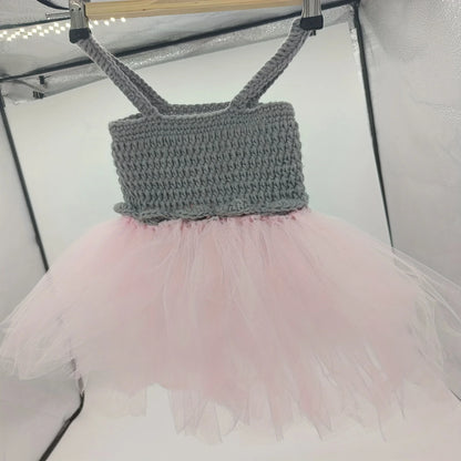 Adorable 2-Piece Newborn Baby Outfit Set Baby Boy Girl Dress Romper Outfits New Born Photography Outfit Fotografia Acessorios