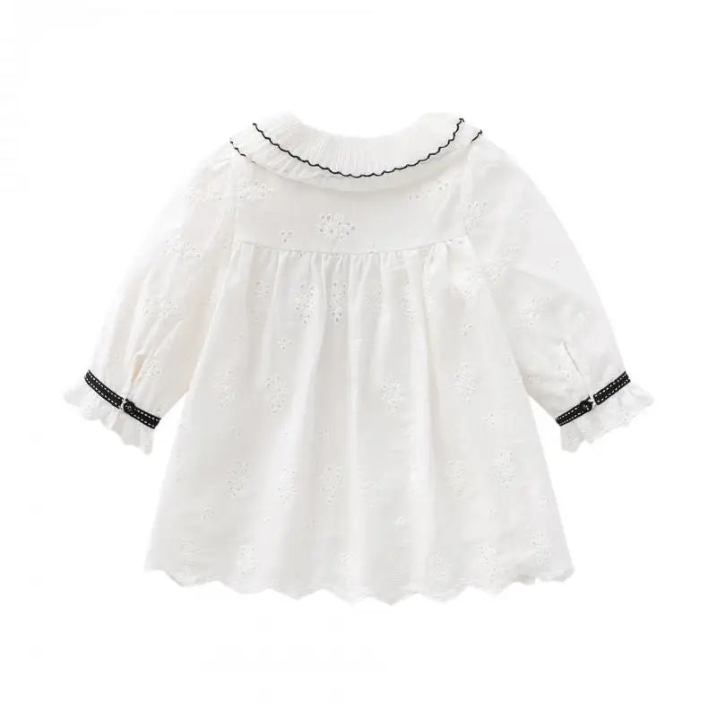 Baby Girl Dress Spring  Autumn Infant Baptismal Dresses Children Birthday Party Fashion Clothing Kids Girls Casual Vestidos