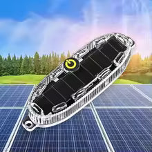 Solar Power LED Warning Night Light Anti-rear Strobe Tail Light Car Flash Light Strobe Warning Light for Car Motorcycle Vehicle (Available)