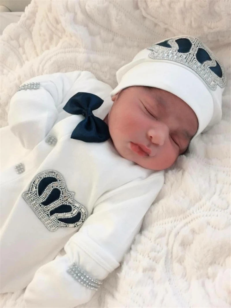 Newborn Boys Romper Clothes Formal Suit 4 Piece Vest Pants and Tie Dresswear Suit Set Welcome Home 40suyi days Celebrity outfit