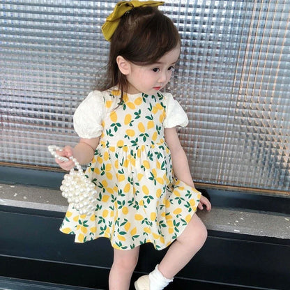 Girl floral dresses princess dress baby girls summer dress flower girl dresses baby girl dress Children dresses فساتين الأطفال