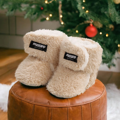 Baby Boy Girl Boots Newborn Shoes Winter Snow Anti-Slip Soft Sole Warm Infant Toddler Prewalker Booties