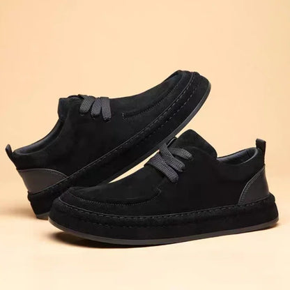 Men's Shoes Are Fashionable Brown Casual Shoes Made of Durable Suede Material Comfortable Walking Shoes Suitable for Daily Wear (Available)