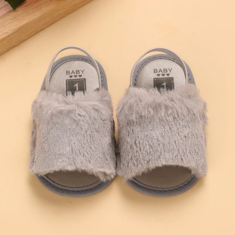 VALEN SINA 0-18M Newborn Baby Girls Summer Shoes Sandals First Walkers Newborn Shoes Casual Soft Sole Sandals Toddler Shoes (Available)