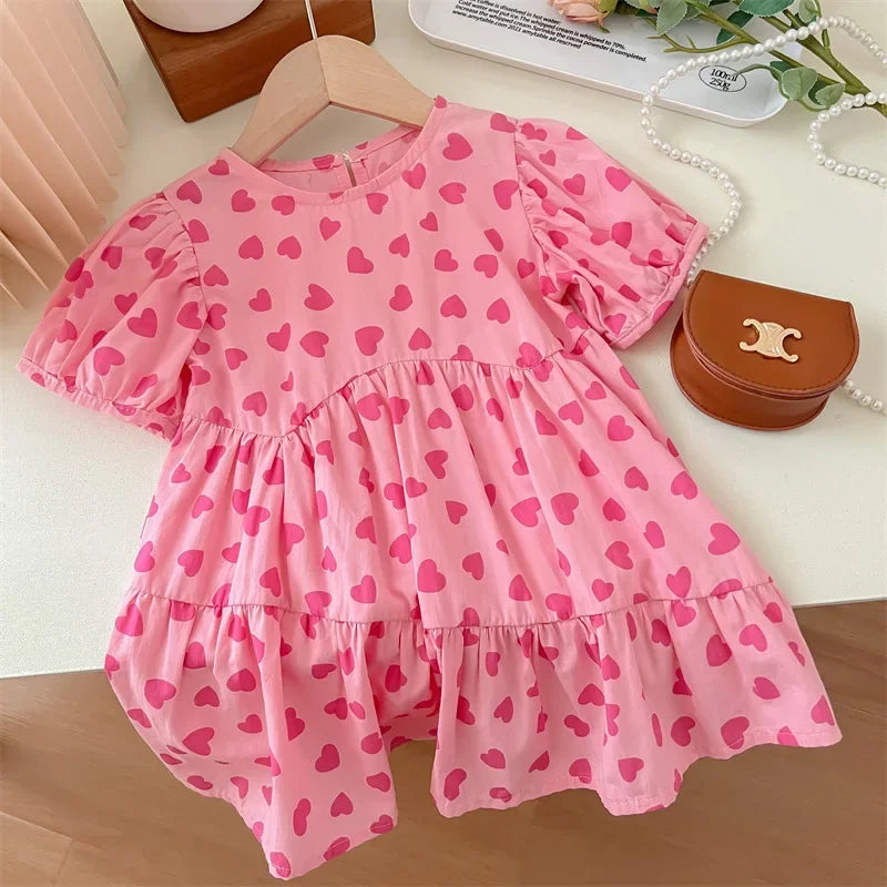 Baby Girl Princess Dress New Flower Girl Dresses Toddler Baby Girl Clothin Casual Summer Kids Girls Dress Floral Kids Clothes g