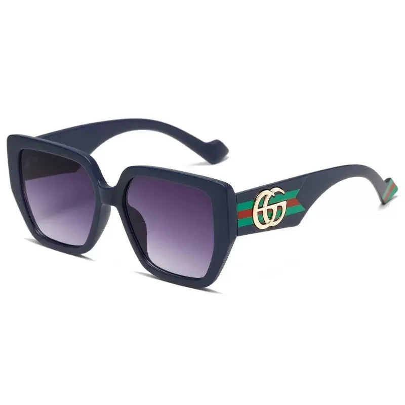 New trend sunglasses for men and women advanced retro sunglasses square ins wind punk glasses