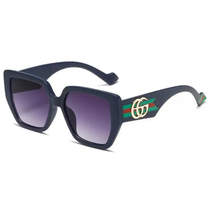 New trend sunglasses for men and women advanced retro sunglasses square ins wind punk glasses