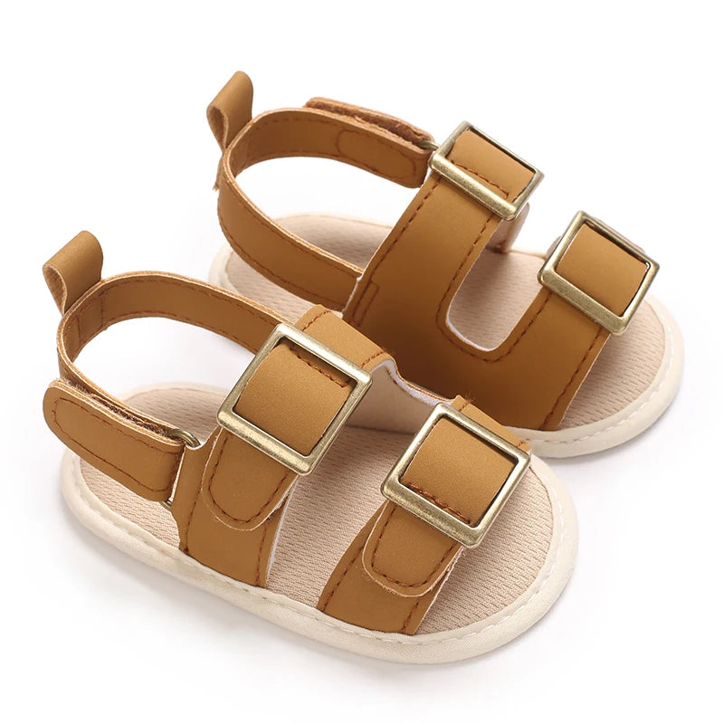 VALEN SINA 0-1Year Newborn Baby Boys Summer Shoes Sandals First Walkers Newborn Shoes Casual Soft Sole Sandals
