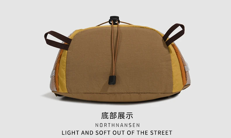 Women's Schoolbag - Ins Japanese-Style, Large-Capacity, Cute Drawstring Backpack, New Versatile Student Laptop Bag for Outdoor S