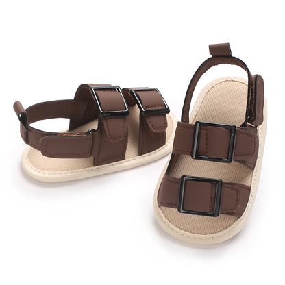 VALEN SINA 0-1Year Newborn Baby Boys Summer Shoes Sandals First Walkers Newborn Shoes Casual Soft Sole Sandals