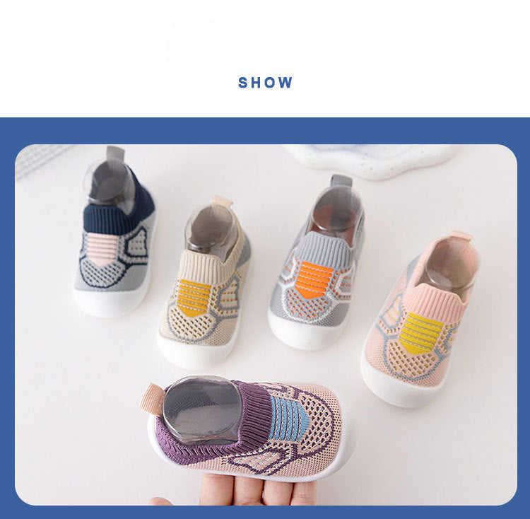New children's toddler shoes hit spring and autumn casual versatile baby shoes soft sole kick