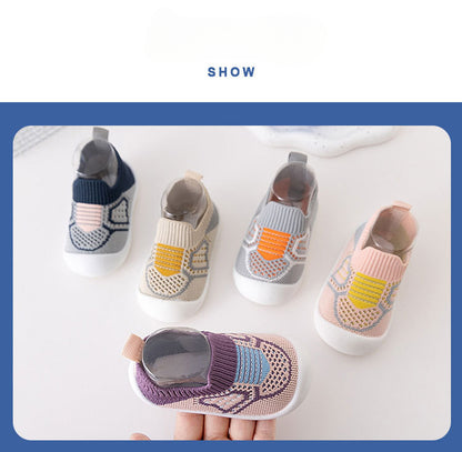 New children's toddler shoes hit spring and autumn casual versatile baby shoes soft sole kick