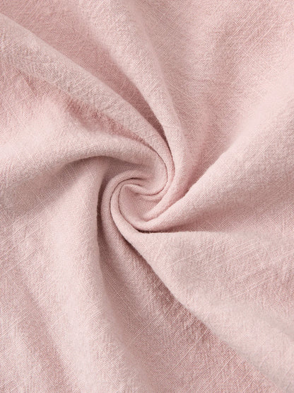 Summer Girls' Dress European and American New Solid Color Pleated Dress Sleeveless Cotton Children's Princess Dress