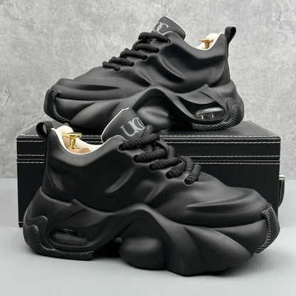 Men Shoes Designer Luxury Casual Sneakers Breathable Platform Shoes for Men Fashion Height Increasing Comfortable Non-slip Shoes (Available)