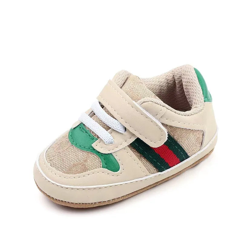 Newborn Infant Girls Sneakers Non-Slip First Walkers Shoes Fashionable 0-18M Casual Sports Shoes