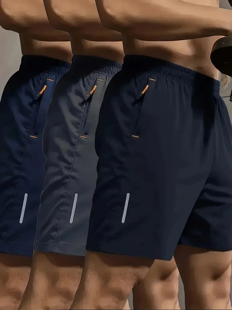 Summer New Arrival Sports Shorts Men New Comfortable Elastic Waist Clothing Male Breathable Short Trousers Plus size (Available)