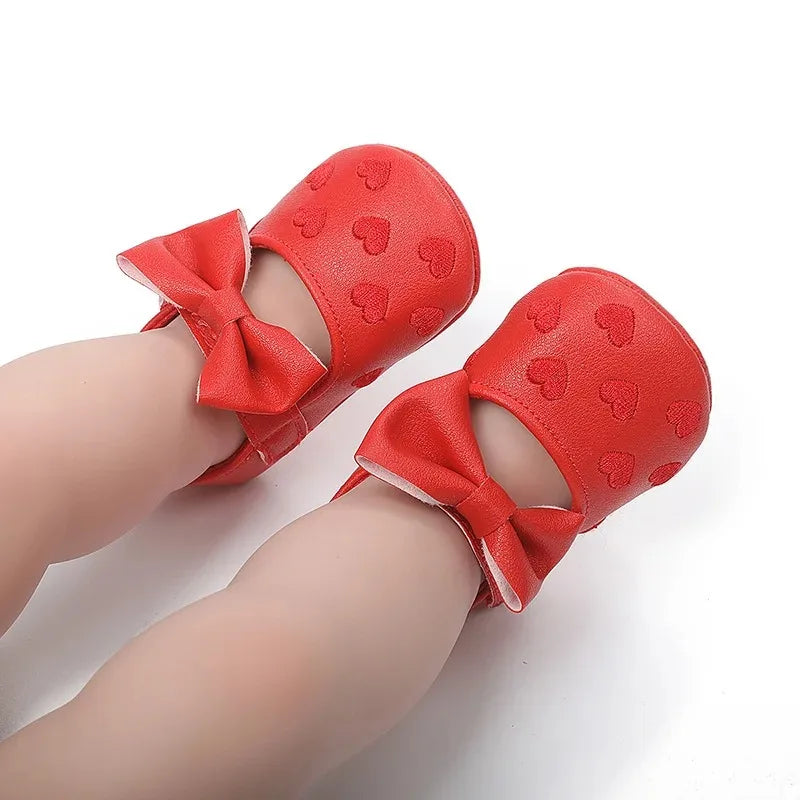 0-18Month Newborn Baby Shoes Classic Love Leather Boy Girl Shoes Multicolor Toddler First Walkers Infant Shoes Baby Boy Shoes