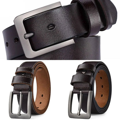 Waist Accessories Retro Men Belt Versatile Classic Casual Belts Durable Leather Belt Daily Wear