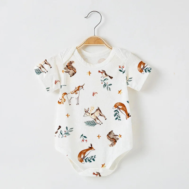 Baby Clothes Romper for Newborns Bodysuit Children's Clothing Breathable Comfortable Girl Boy Bodysuit